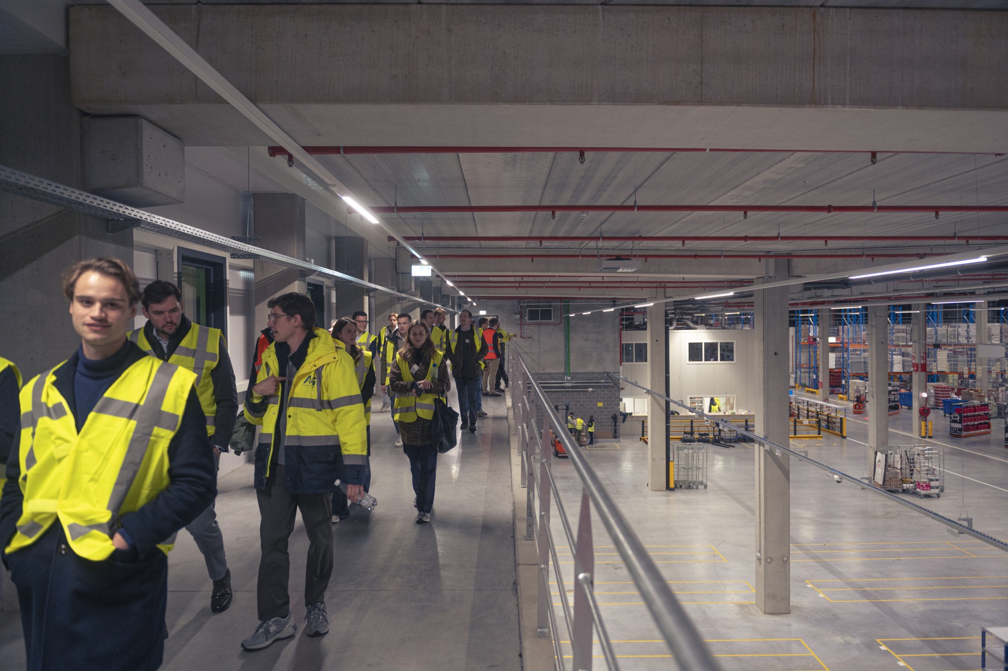 Visit delivery center Delhaize x Montea
