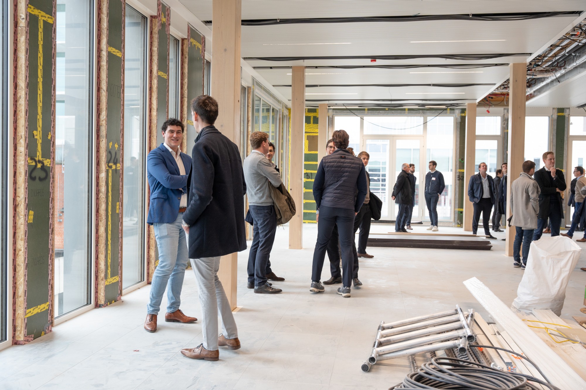 Visit Montoyer 10 with Cofinimmo, Brussels